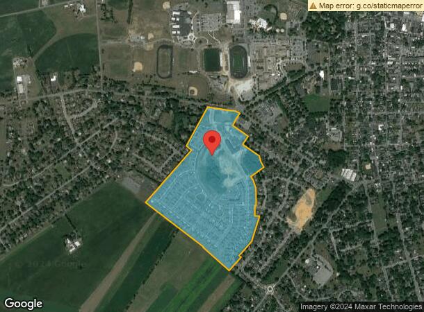  400 W Orange St, Lancaster, PA Parcel Map