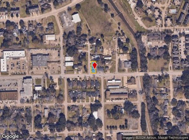  631 S Douglas St, Alvin, TX Parcel Map