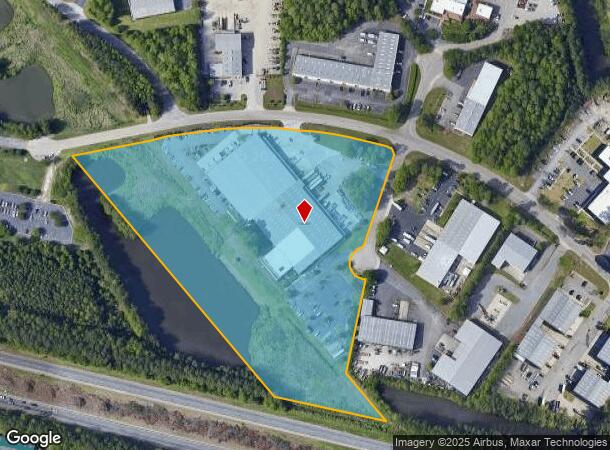  1100 International Plz, Chesapeake, VA Parcel Map