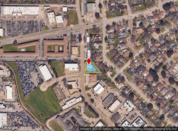  2602 Texas Dr, Irving, TX Parcel Map