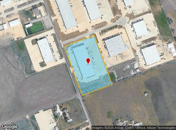  100 Tk Industrial Blvd, Hutto, TX Parcel Map