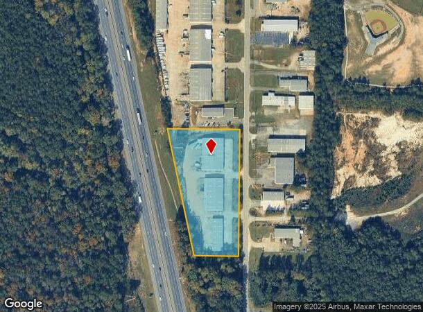 4375 Interstate Dr, Macon, GA Parcel Map