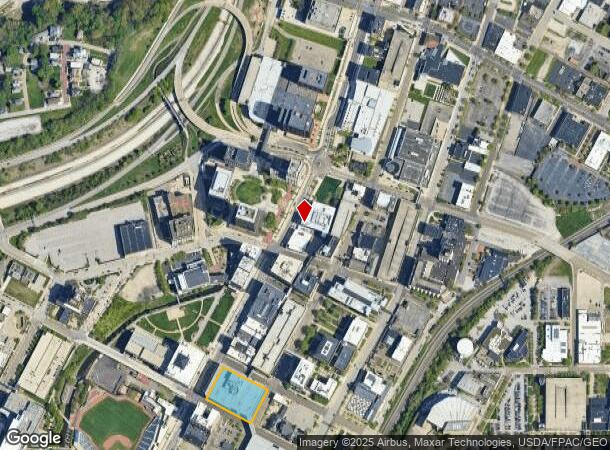  227 S Main St, Akron, OH Parcel Map