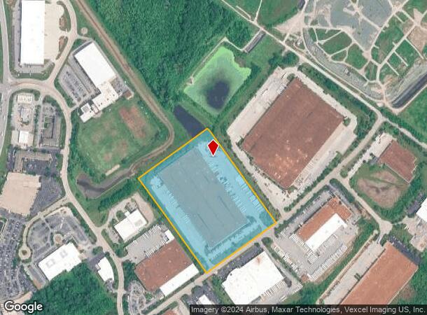  13249 Corporate Exchange Dr, Bridgeton, MO Parcel Map