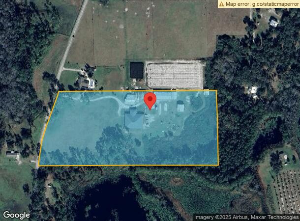  6111 Lake Winona Rd, De Leon Springs, FL Parcel Map