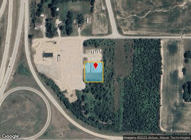  9444 Mccaig St, Elberfeld, IN Parcel Map