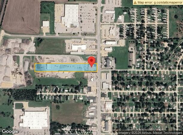  3320 N 14Th St, Ponca City, OK Parcel Map