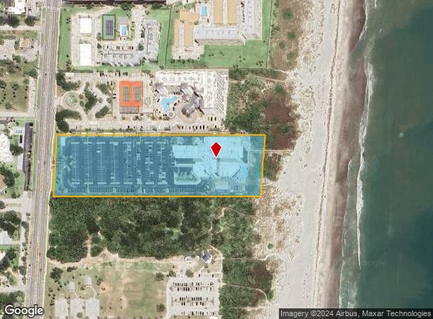  1550 N Atlantic Ave, Cocoa Beach, FL Parcel Map