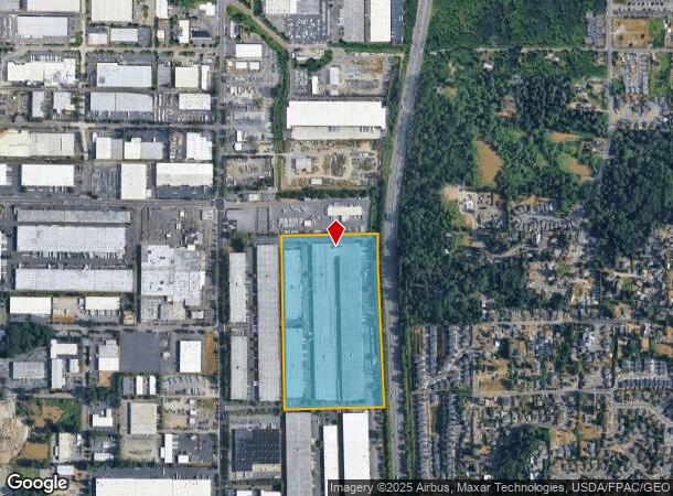 20213 89Th Ave S, Kent, WA Parcel Map