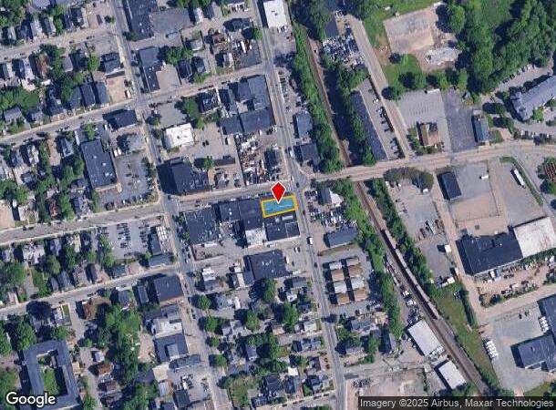 21 Perkins Ave, Brockton, MA Parcel Map