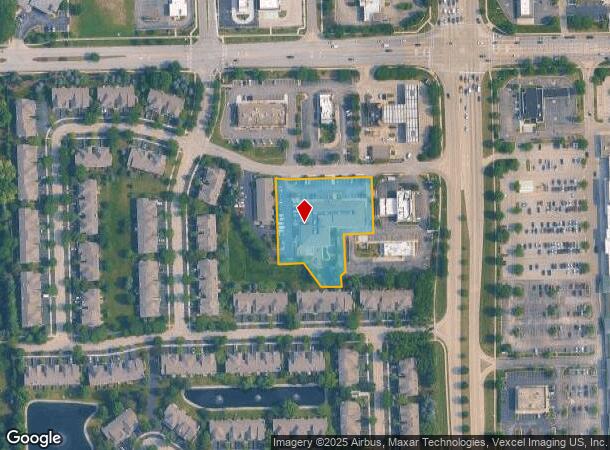 3040 Reflection Dr, Naperville, IL Parcel Map