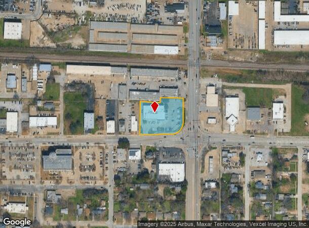 815 E Abram St, Arlington, TX Parcel Map