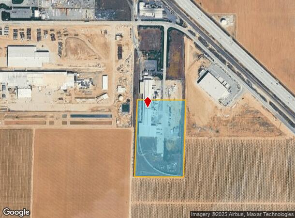 6505 Zerker Rd, Shafter, CA Parcel Map