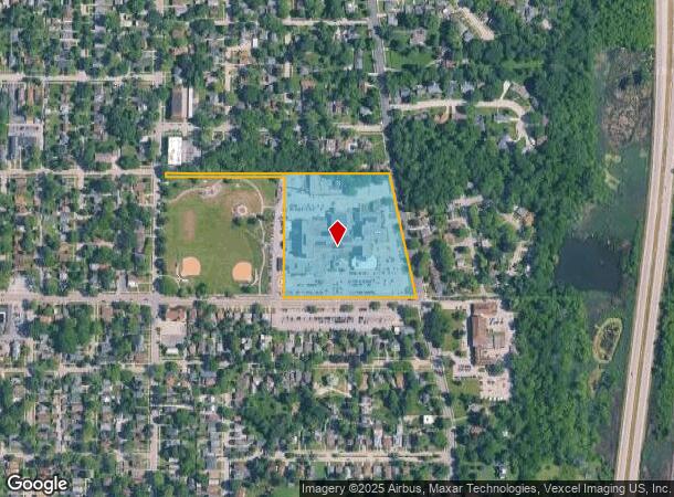  1324 N Sheridan Rd, Waukegan, IL Parcel Map