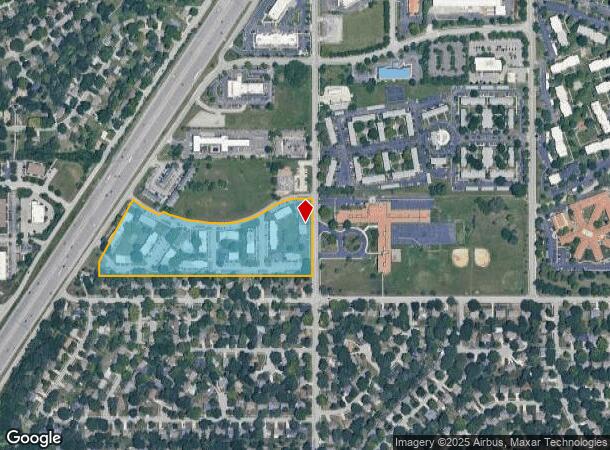 12901 Lord Nelson Dr, Lenexa, KS Parcel Map
