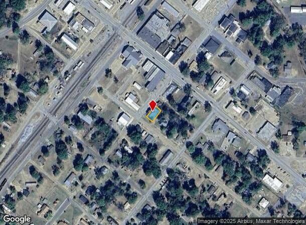 123 S 2Nd St, Gurdon, AR Parcel Map