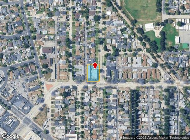 11447 Broadway, Whittier, CA Parcel Map