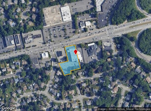 588 Jericho Tpke, Syosset, NY Parcel Map