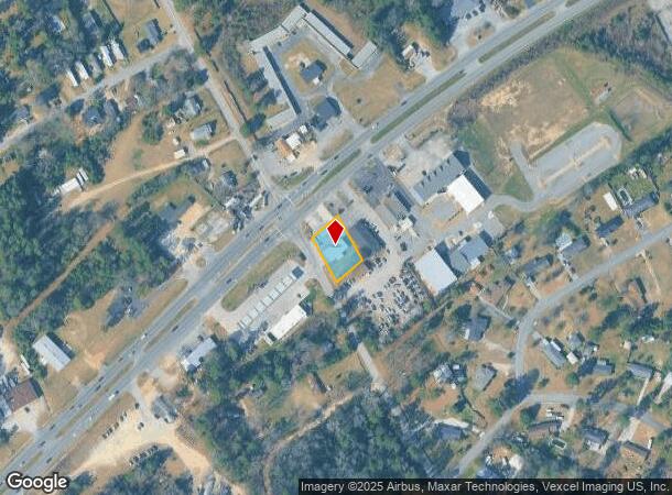 4667 Jefferson Davis Hwy, Beech Island, SC Parcel Map