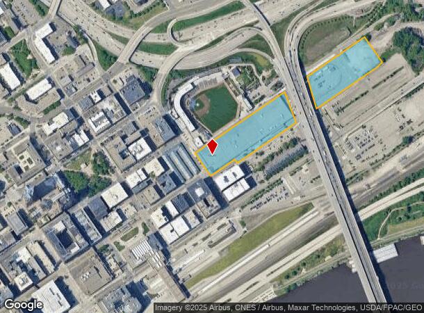  340 Broadway St, Saint Paul, MN Parcel Map