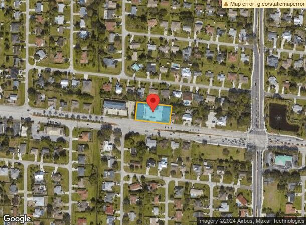  601 Se Port St Lucie Blvd, Port Saint Lucie, FL Parcel Map