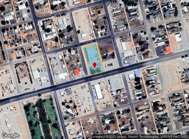  1210 W Broadway St, Andrews, TX Parcel Map
