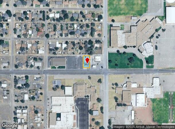 1107 12Th St, Shallowater, TX Parcel Map