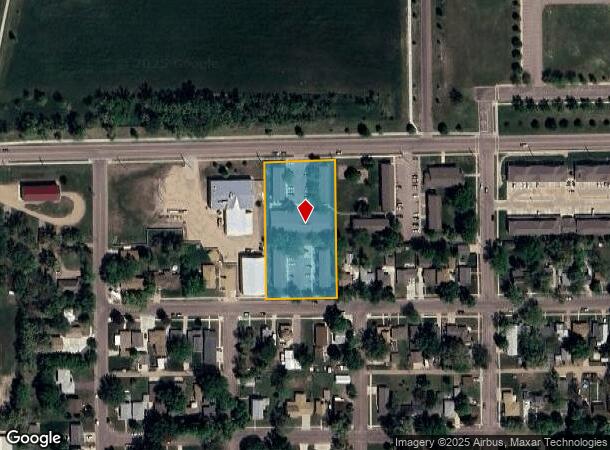  1010 W 7Th Ave, Mitchell, SD Parcel Map