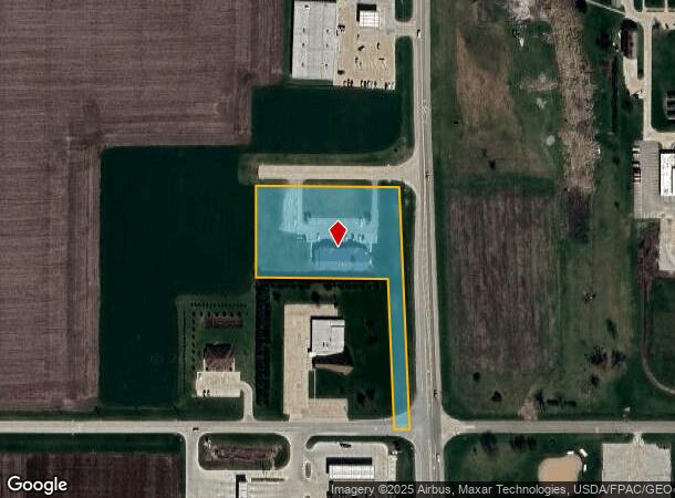 1202 W 11Th St, Vinton, IA Parcel Map