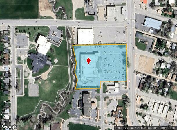 1165 Main St, Lander, WY Parcel Map