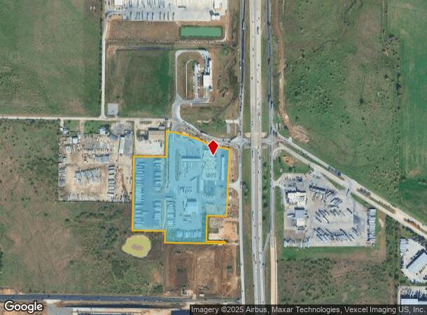  6421 N Interstate 35, Denton, TX Parcel Map