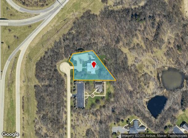  3580 Blackthorn Ct, South Bend, IN Parcel Map