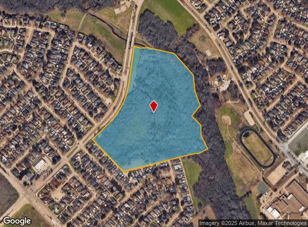 2000 Faithon P Lucas Sr Blvd, Mesquite, TX Parcel Map