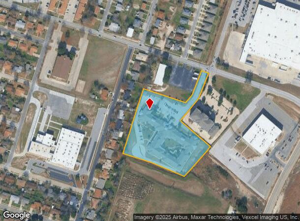  1808 M L King Jr Dr, Copperas Cove, TX Parcel Map