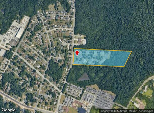  2019 Willow Rd, Greensboro, NC Parcel Map