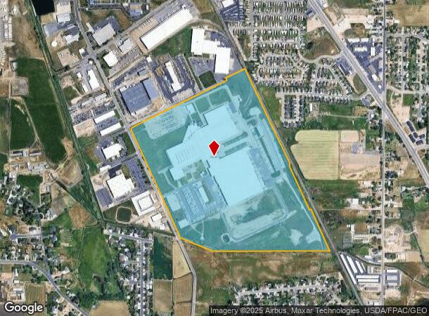  2100 N Rulon White Blvd W, Ogden, UT Parcel Map