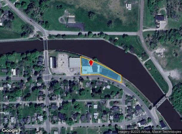 214 Commercial St, Medina, NY Parcel Map