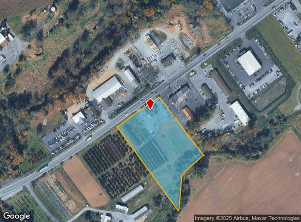  1215 N Reading Rd, Stevens, PA Parcel Map
