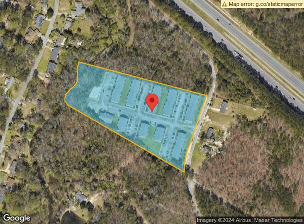  1837 Barbara Dr, Columbia, SC Parcel Map