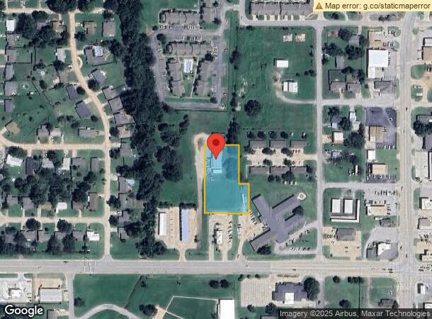  301 W Walnut St, Tecumseh, OK Parcel Map