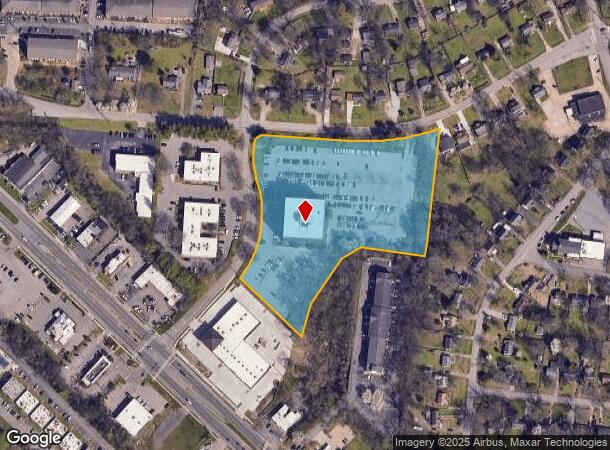  1101 Kermit Dr, Nashville, TN Parcel Map