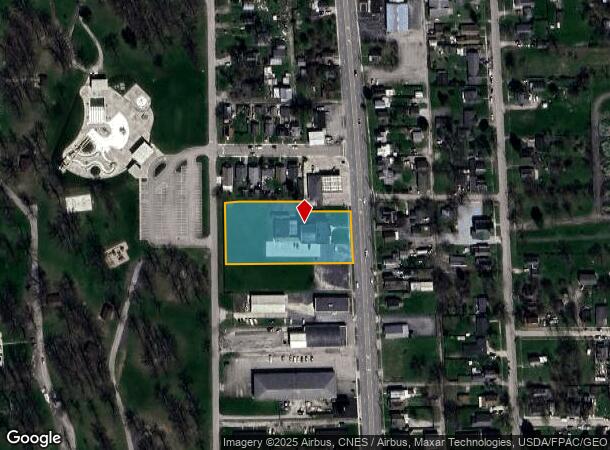  827 N Main St, Marion, OH Parcel Map