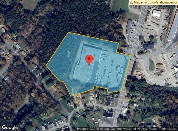  1045 N Main St, Rocky Mount, VA Parcel Map