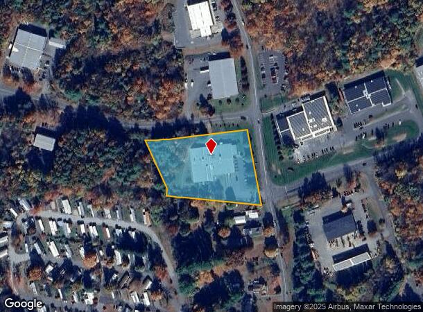  64 Adams Rd, Greenfield, MA Parcel Map