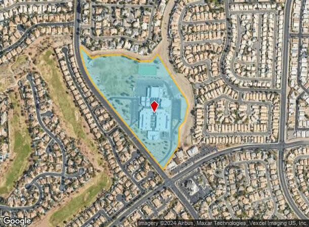  140 N Valle Verde Dr, Henderson, NV Parcel Map