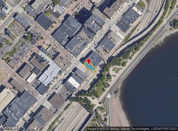 202 E Superior St, Duluth, MN Parcel Map