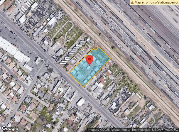  7153 Alameda Ave, El Paso, TX Parcel Map