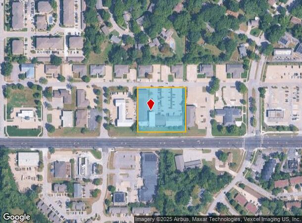 3201 Mesa Way, Lawrence, KS Parcel Map