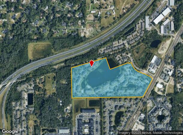  5200 Loma Vista Cir, Oviedo, FL Parcel Map