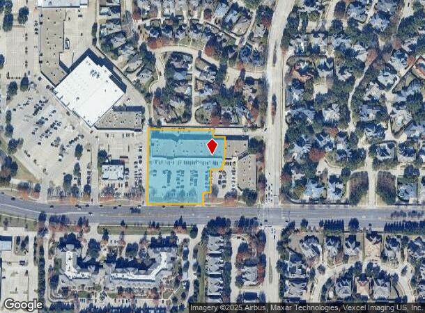  4709 W Parker Rd, Plano, TX Parcel Map